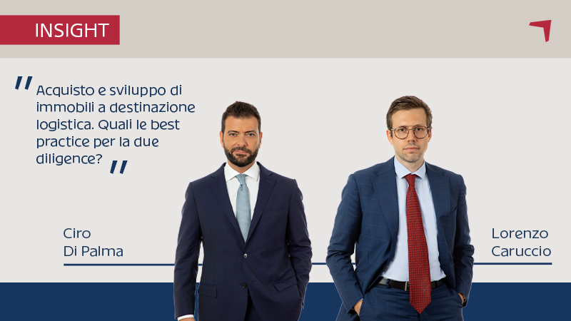 Purchase of areas to be developed for logistics use: what due diligence is required?